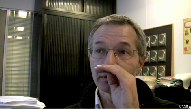 Yves Pagès, un des amis de JB Botul. © Sylvain Bourmeau Yves Pagès, un des amis de JB Botul. © Sylvain Bourmeau